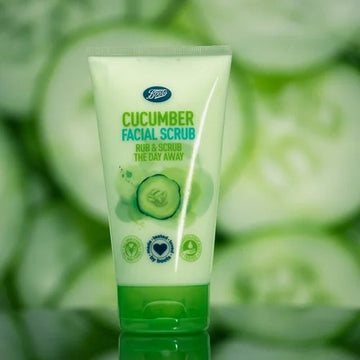 BOOTS CUCUMBER FACIAL SCRUB 150ML